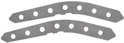 Undercarriage Armor - Toyota Tacoma - TRAIL-GEAR - TRAIL-GEAR 95-04 Tacoma Rear Frame Reinforcement Plates     -120166-1-KIT