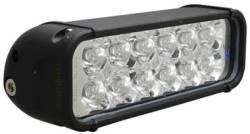 Vision X 8" LED LIGHT BAR BLACK 12 3W LED'S *Choose EURO or FLOOD Pattern* - XIL-120