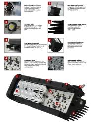 VISION X Lighting - Vision X 8" LED LIGHT BAR BLACK 12 3W LED'S *Choose EURO or FLOOD Pattern* - XIL-120 - Image 6