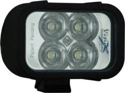 VISION X Lighting - Vision X 4" XMITTER LED BAR BLACK 4 3W LED'S *Choose EURO or FLOOD Pattern* - XIL-40 - Image 1