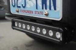 VISION X Lighting - Vision X LICENSE PLATE BRACKET FOR LIGHTS UP TO 20"     -XIL-LICENSEP - Image 2