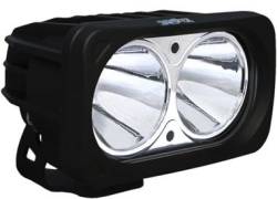 VISION X Lighting - Vision X OPTIMUS SQUARE BLACK 2 10W LEDS 10, 20 or 60 DEGREE SINGLE      -XIL-OP2 - Image 1