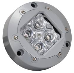 VISION X Lighting - Vision X 4.13" SUBAQUA LED LIGHT 4 3W LED'S 10 OR 40 DEGREE - LEDs AVAILABLE IN AMBER, BLUE, GREEN, RED OR WHITE       -XIL-U40-U41 - Image 1