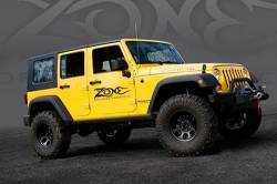 Zone Offroad - Zone Offroad 4" Jeep Wrangler JK 2 Door/4 Door/Rubicon 07-18 Suspension System Lift Kit - J14N / J15N - Image 2