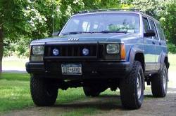 Zone Offroad - Zone Offroad 3" Jeep Cherokee XJ 84-01 Suspension Lift Kit with Rear Leaf Springs By Zone Offroad  - J21N / J22N - Image 3