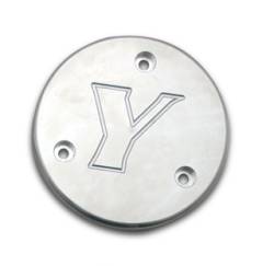 Differential & Axle - Locking Hubs / Drive Flanges - Yukon Gear & Axle - Dana 60 Drive Flange Cap, Yukon Engraved