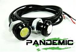 Pandemic - 1 PAIR OF LED ULTRA BRIGHT WHITE LIGHTS - UNIVERSAL - PAN-LED-BACKUP-1-2 - Image 1