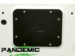 Pandemic - Pandemic Spare Tire Carrier Delete Plate (Aluminum) For Jeep Wrangler JK & JKU 07-18 - PAN-5005 - Image 2