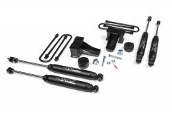 FORD - 2005-14 Ford F250, F350 Super Duty - Zone Offroad - Zone Offroad 2" Suspension Lift Kit for 2011-2016 Ford F250 - F45
