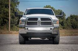 Rough Country - DODGE 40-INCH CURVED LED LIGHT BAR HIDDEN BUMPER MOUNTS (10-15 RAM 2500/3500) - Image 4