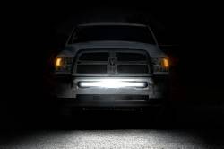 Rough Country - DODGE 40-INCH CURVED LED LIGHT BAR HIDDEN BUMPER MOUNTS (10-15 RAM 2500/3500) - Image 5