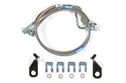 BDS Suspension Front Stainless Steel Brake lines for 11-15 Ford F150 with 4"-8" Lift - 103802