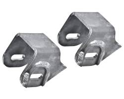 Jeep Front Lower Control Arm Brackets - 1/4" Thick Steel - Fits Cherokee XJ, Comanche MJ, Grand Cherokee ZJ, Wrangler TJ, Unlimited LJ