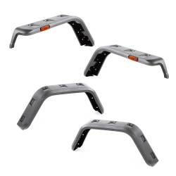 97-06 JEEP WRANGLER TJ HURRICANE FENDER FLARE KIT, TEXTURED BLACK | 11640.30