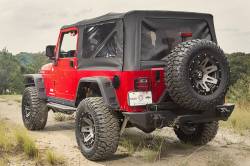 Rugged Ridge - 97-06 JEEP WRANGLER TJ HURRICANE FENDER FLARE KIT, TEXTURED BLACK | 11640.30 - Image 9