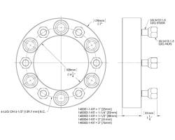TRAIL-GEAR | ALL-PRO | LOW RANGE OFFROAD - TRAIL-GEAR Wheel Spacer Kit, Toyota 1.00" 6x5.5 - Image 2
