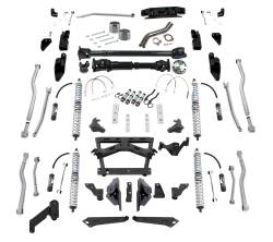 Rubicon Express Extreme-Duty 4-Link Long Arm Complete Coilover Kit, for 07-16 Jeep Wrangler JK 