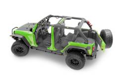 BEDRUG Premium Floor Liner Kit for Jeep 76-16 CJ 7, Wrangler YJ, TJ, LJ, JK **Choose Year**     -BEDRUG