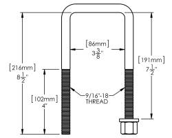 TRAIL-GEAR | ALL-PRO | LOW RANGE OFFROAD - TRAIL-GEAR U-Bolt, Flip Kit, Front 79-83/Rear 80-95     -110042-1-KIT - Image 2