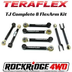 TeraFlex Jeep Wrangler TJ All 8 Flex Arm Kit    -1615000