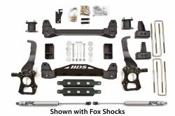 2WD - 2009-2013 - BDS Suspension - BDS Suspension 4" Suspension Lift Kit System for 2009-2013 Ford F150 2WD pickup trucks   -599H