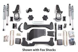 BDS Suspension Chevrolet/GMC 4WD 4-1/2" Lift Kit for 2001-2006 1500 HD Silverado/Sierra 1/2 ton pickup, 2001-2010 2500 HD Silverado/ Sierra 3/4 ton pickup, 2001-2006 2500 NON-HD Silverado/ Sierra 3/4 ton pickup, Avalanche, Suburban, and Yukon XL 2500 3/4 