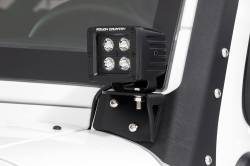 Rough Country - ROUGH COUNTRY JEEP WRANGLER JK LOWER WINDSHIELD LIGHT MOUNT - 70044 - Image 2