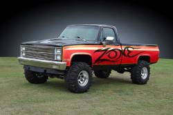 Zone Offroad - Zone Offroad 4" Suspension Lift System for 73-87 Chevy / GMC 1/2 Ton Pickup / Blazer / Jimmy / Suburban 4WD - C10 / C11 - Image 2