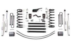 Zone Offroad 5" Suspension System Lift Kit for 94-01 Dodge Ram 1500 Pickup 4WD - D44 / D45