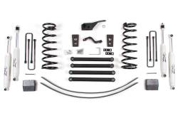 Zone Offroad 5" Suspension System Lift Kit for 94-02 Dodge 2500 / 3500 Pickup 4WD - D46 / D47