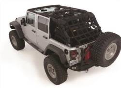 Smittybilt Cres2 Cargo Restraint System 97-06 Wrangler TJ Black 2 Inch Webbing 