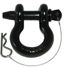 Smittybilt - D-Ring 3/4 Locking Pin 4.75 Tons (Black) Smittybilt