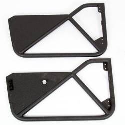 Smittybilt - SRC Tubular Doors Rear 97-06 Wrangler TL/LJ Black Textured SmittyBilt - Image 2