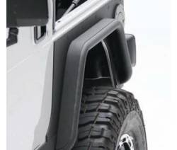 Smittybilt - XRC Rear 3 Inch Fender Flares 87-95 Wrangler YJ Black Textured Smittybilt - Image 1