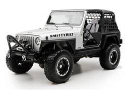 Smittybilt - SRC Front Stinger Bumper 87-06 Wrangler YJ,TJ,LJ Black Textured Smttybilt - Image 2