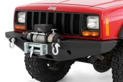 Smittybilt - Smittybilt XRC Front Bumper 84-01 Cherokee XJ Black Textured - Image 3