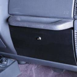 Vaulted Glove Box  87-95 Wrangler YJ Black Smittybilt