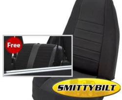 Smittybilt - Sure Steps 3" Side Bar 87-95 Jeep Wrangler YJ Textured Black Smittybilt - Image 2