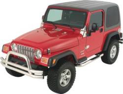 Smittybilt - Sure Steps 3" Side Bar 87-95 Jeep Wrangler YJ Textured Black Smittybilt - Image 4