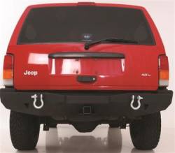 Smittybilt - XRC Rear Bumper W/Hitch 84-01 Cherokee XJ Black Textured Smittybilt - Image 5