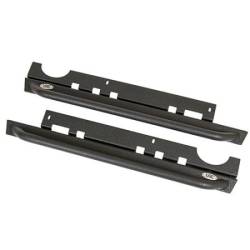 Smittybilt - XRC Rock Sliders 07-Pres Wrangler JK 2DR No Step Black Textured Smittybilt - Image 2