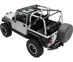 Smittybilt - SRC Cage Kit 7 Piece 97-06 Wrangler TJ Gloss Black Smittybilt - Image 1