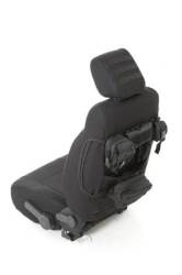 Smittybilt - GEAR Seat Covers 97-02 Wrangler TJ Front Custom Fit Black Smittybilt - Image 4