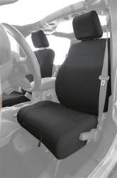 Smittybilt - GEAR Seat Covers 13-18 Wrangler JK 2/4 DR Front Custom Fit Black Smittybilt - Image 2