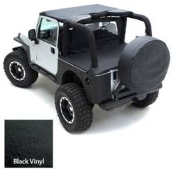 Smittybilt - Standard Soft Top 76-86 Jeep CJ7 Vinyl Black Smittybilt - Image 1