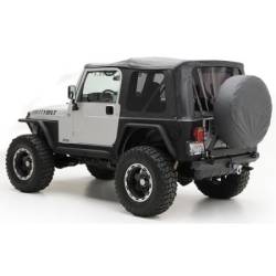 Smittybilt - Soft Top 97-06 Wrangler TJ OEM Replacement W/Tinted Windows Black Diamond Smittybilt - Image 1
