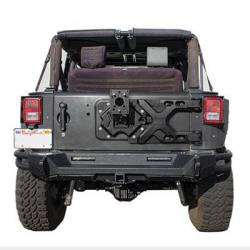 Smittybilt - Smittybilt Pivot HD Oversize Tire Carrier for 07-18 Jeep Wrangler JK | 2843 - Image 2