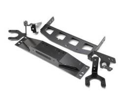Winches & Recovery Gear - Winch Plates - Smittybilt - Winch Plate Raised For OE Bumpers 07-Pres Wrangler JK Smittybilt