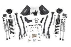 BDS Suspension 4" 4-Link Suspension System | 14-18 Ram 2500 4WD (Gas) w/ Rear Air Ride - 1634H