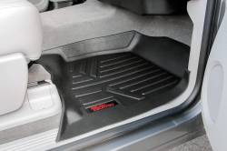 Rough Country - ROUGH COUNTRY FLOOR MATS FR & RR | DEPRESSED PEDAL | FORD SUPER DUTY (11-16) - Image 5